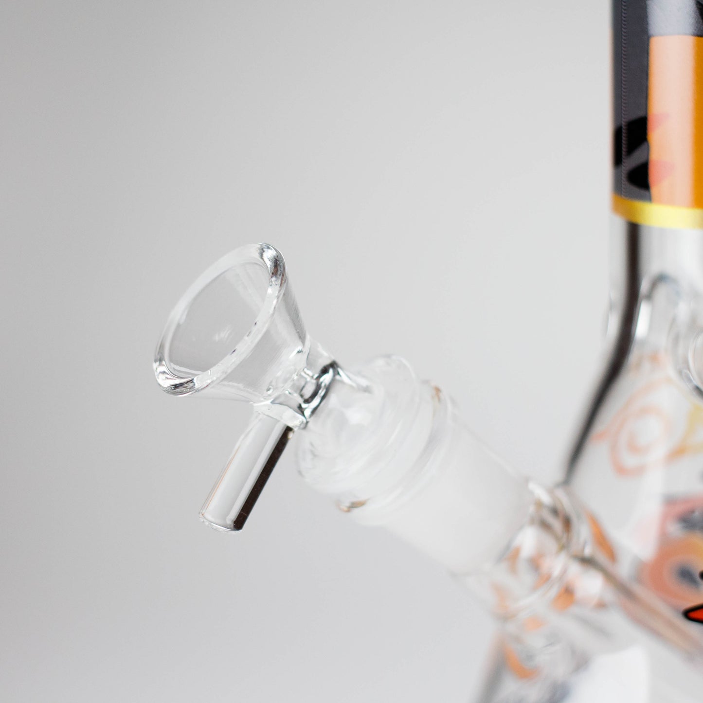 10" Comic Design Glass Beaker Bong – 14mm Bowl Joint