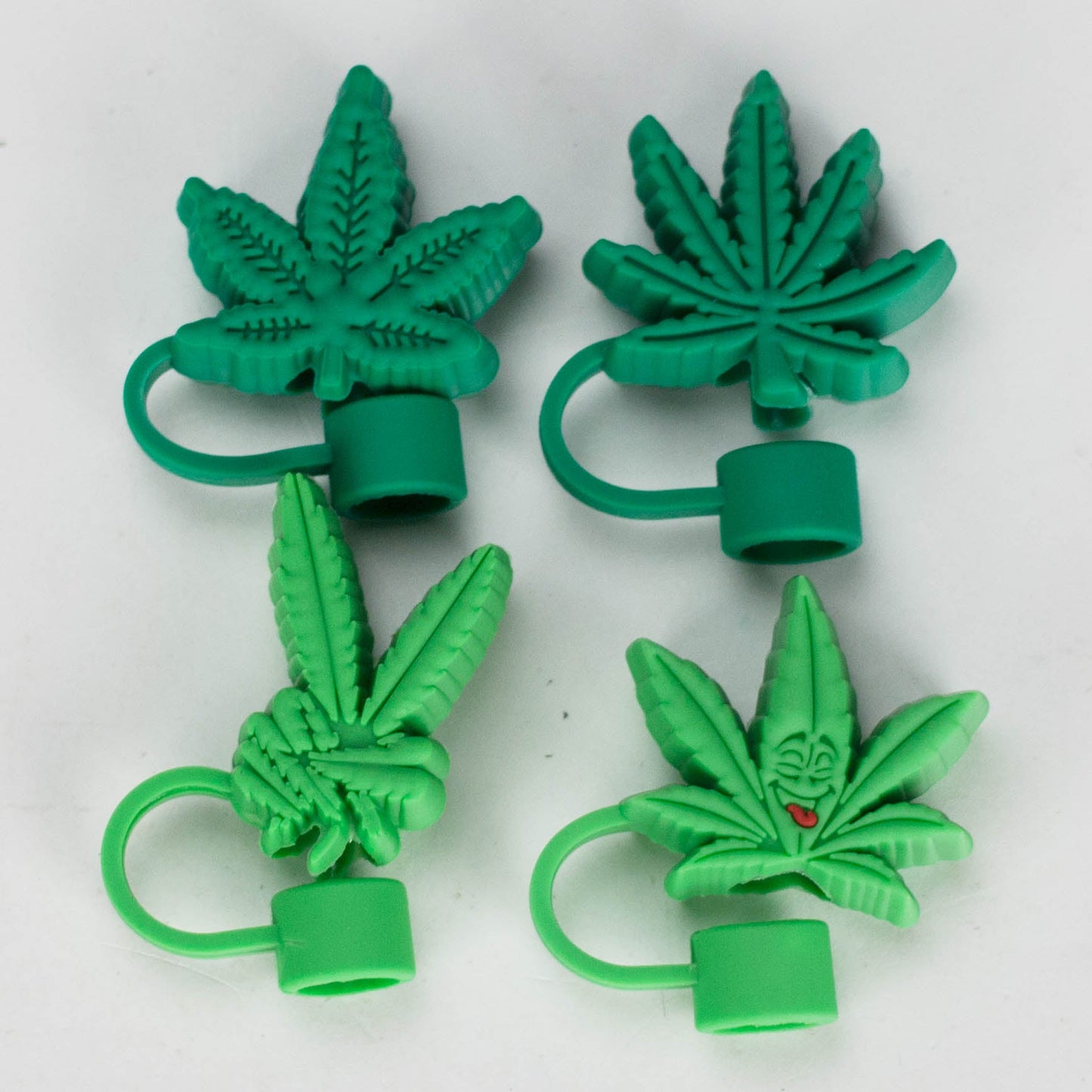 Crossory | Weed Straw & Pipe Topper Pack of 4 – Fun Silicone Covers