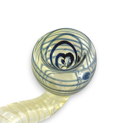 4" Spiral Sherlock Glass Pipe-2CT