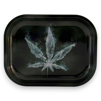 HighVibe 420 Leaf Metal Rolling Trays