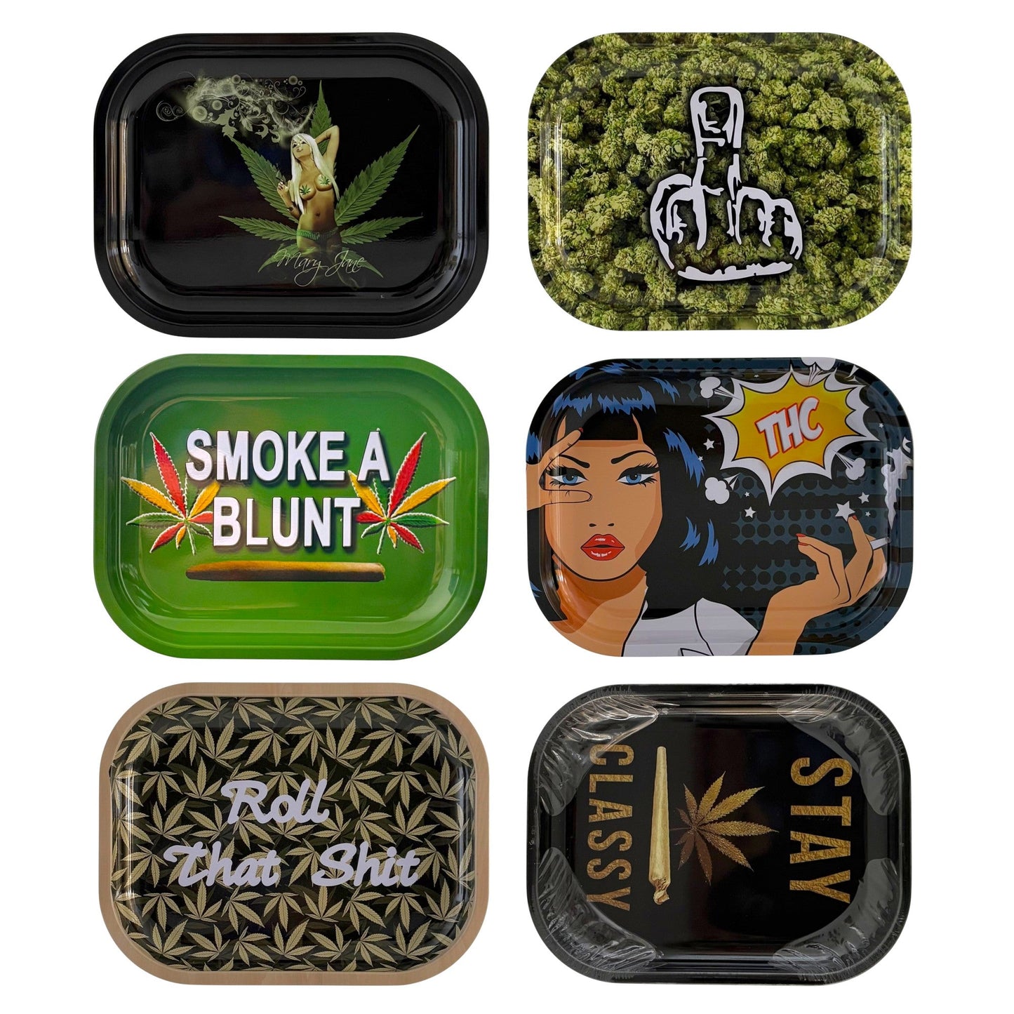 RollNation Metal Rolling Trays