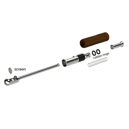 6-Pack Replacement Screens - Hippie Pipe Analog Vape