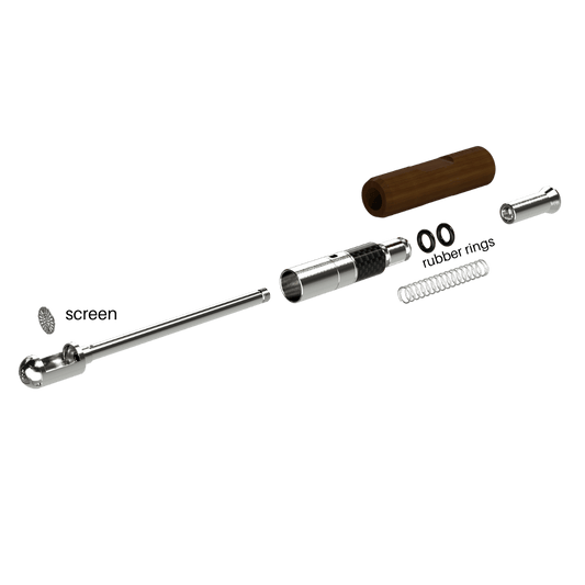 6-Pack Replacement Screens - Hippie Pipe Analog Vape