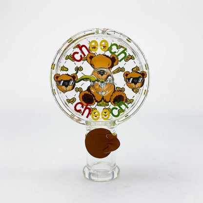 Cheech | 4" Cool Teddy Bear Round Hand Pipe – Cute, Collectible & Smooth-Hitting Glass Pipe
