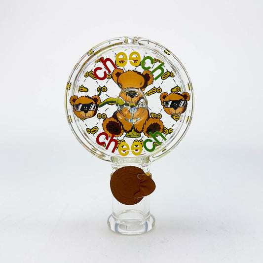 Cheech | 4" Cool Teddy Bear Round Hand Pipe – Cute, Collectible & Smooth-Hitting Glass Pipe