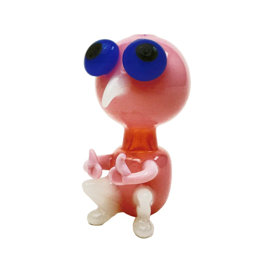 Cheech | 3.5" Pink Birdie Hand Pipe [PIPE-167]