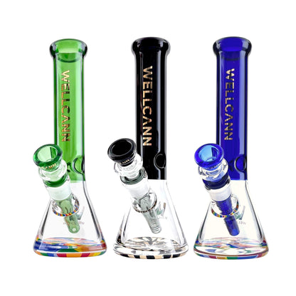Wellcann | 10" Heavy-Duty Glass Bong