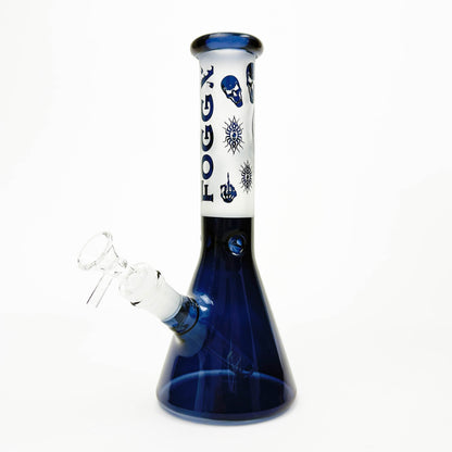 FOGGX | 10" Glass Beaker Bong [FT12011]