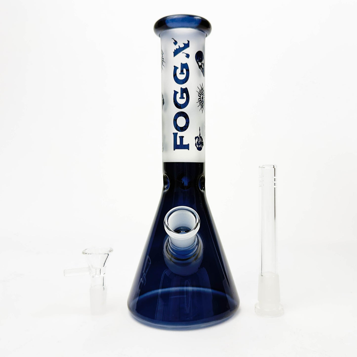 FOGGX | 10" Glass Beaker Bong [FT12011]