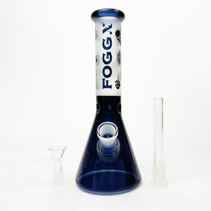 FOGGX | 10" Glass Beaker Bong [FT12011]