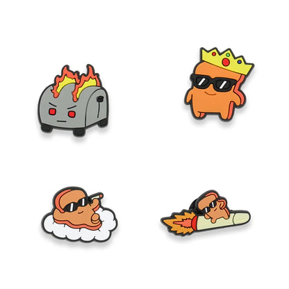 Choast | 8-Pack Croc Charms