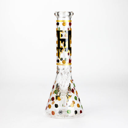 10" Fashion Design Glass Beaker Bong