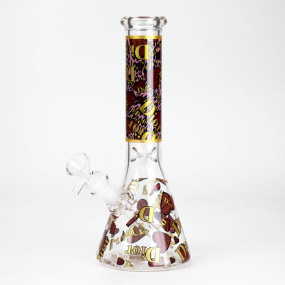 10" Fashion Design Glass Beaker Bong