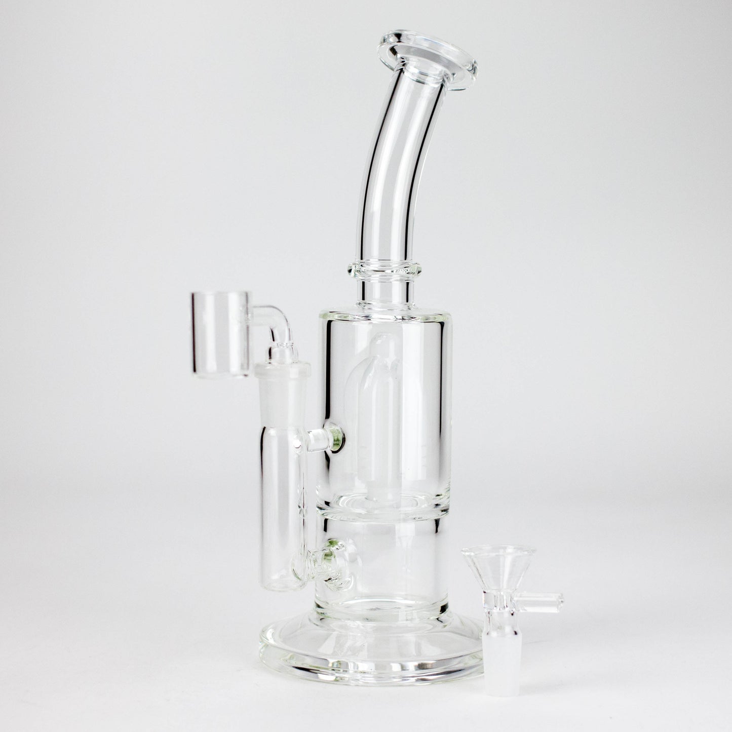 Triangle | 10" 2-in-1 Premium Glass Dab Rig with Tree Percolator