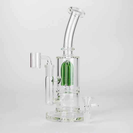 Triangle | 10" 2-in-1 Premium Glass Dab Rig with Tree Percolator