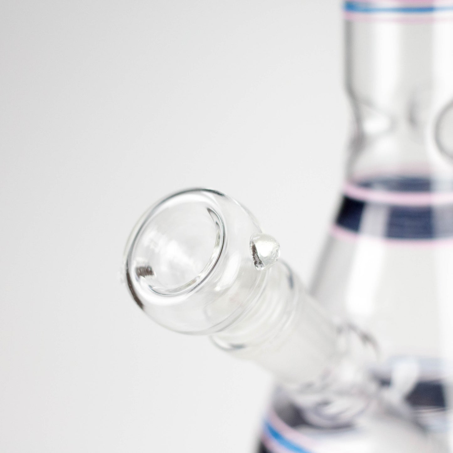 10" Assorted Design Glass Bong with 14mm Bowl Joint