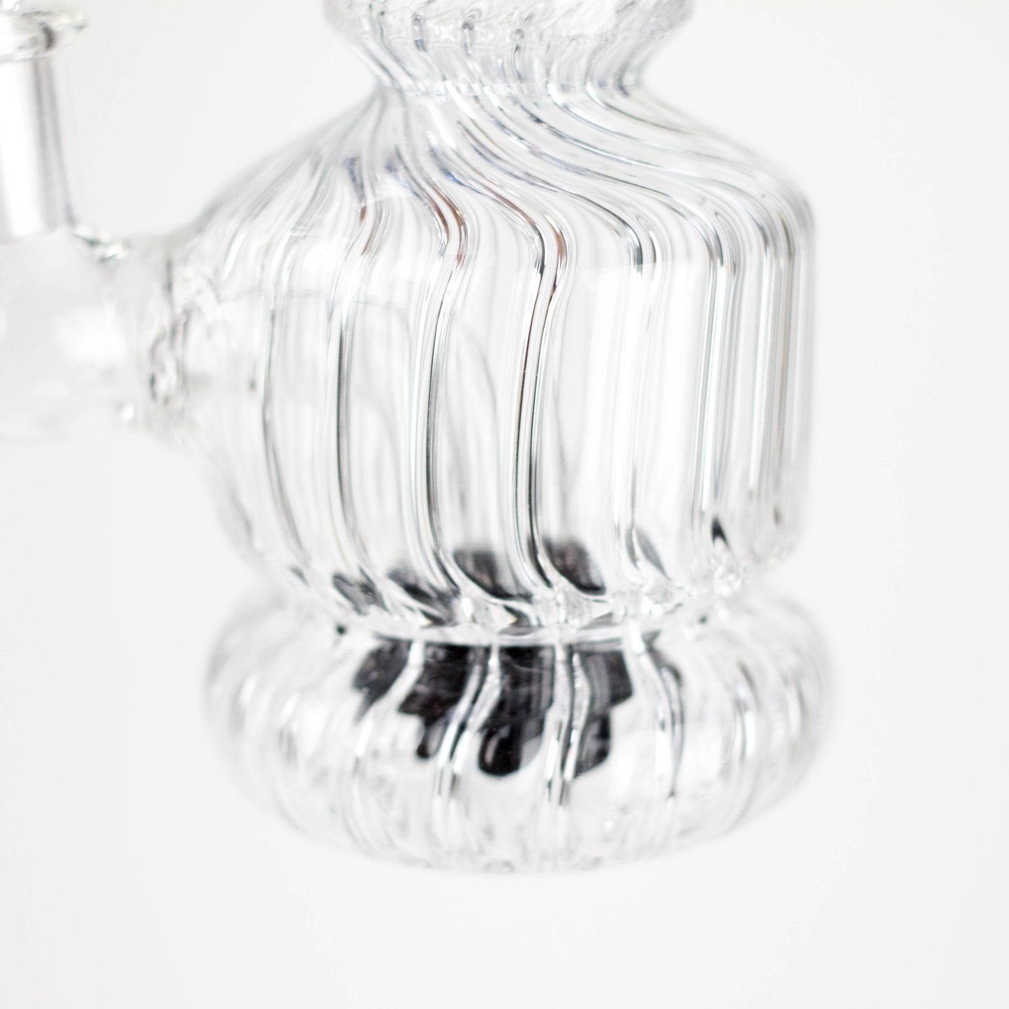 6" Assorted Design Stemless Glass Bong