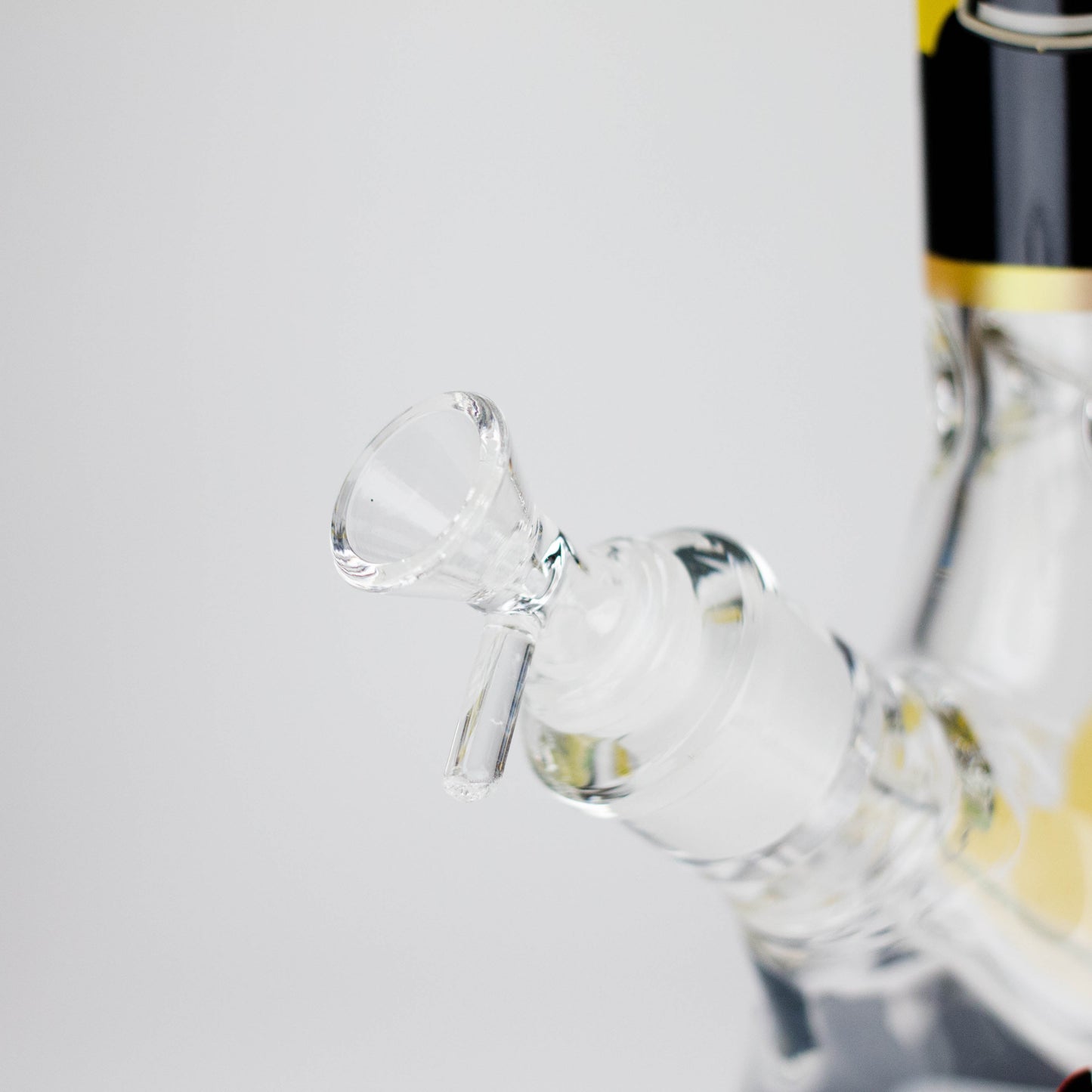 14" Cartoon S  Design 7mm Thick Heavy Duty Glass Beaker Bong