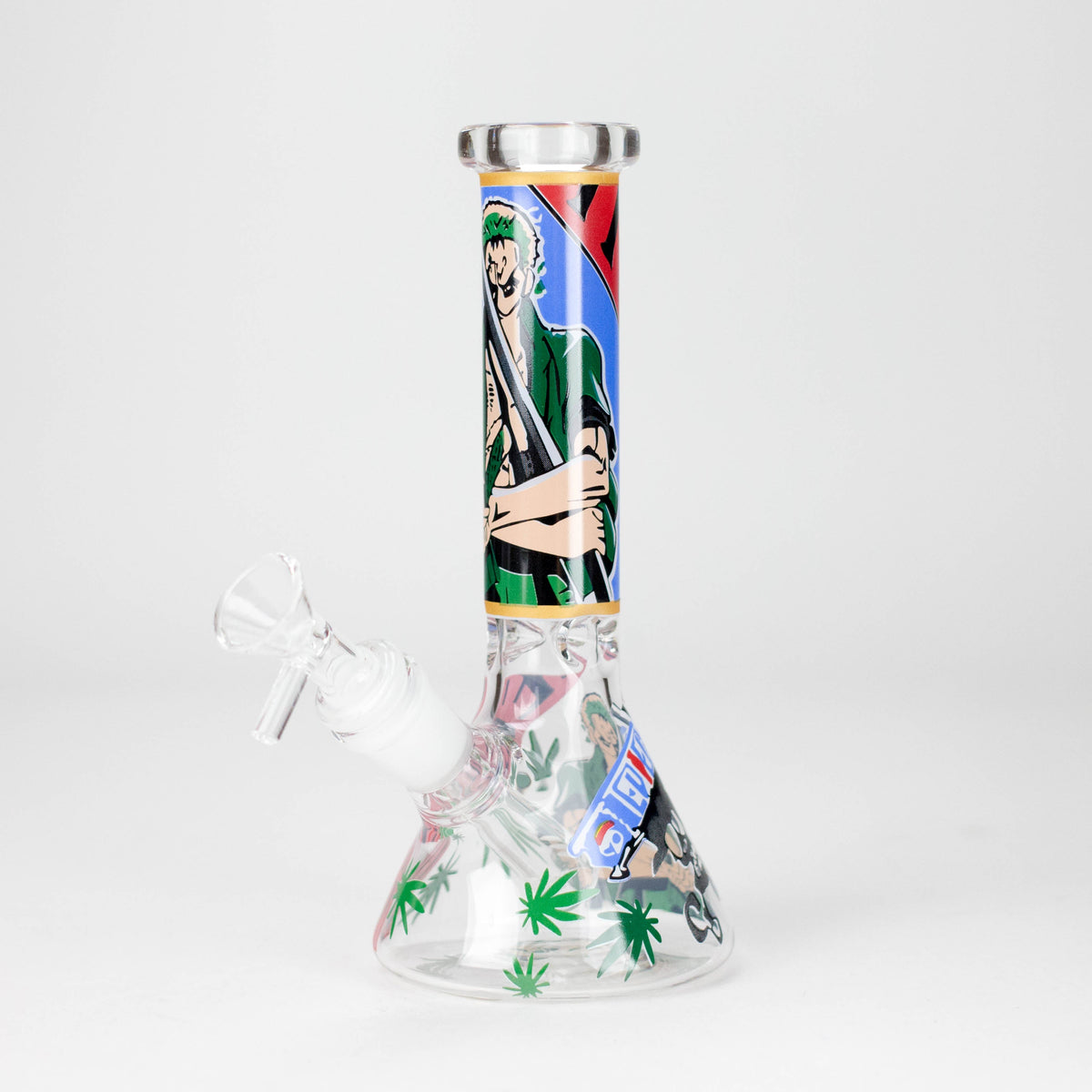 7.5" 4mm OP Design Beaker Bong [PIP881]