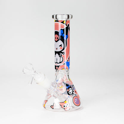 7.5" 4mm OP Design Beaker Bong [PIP881]