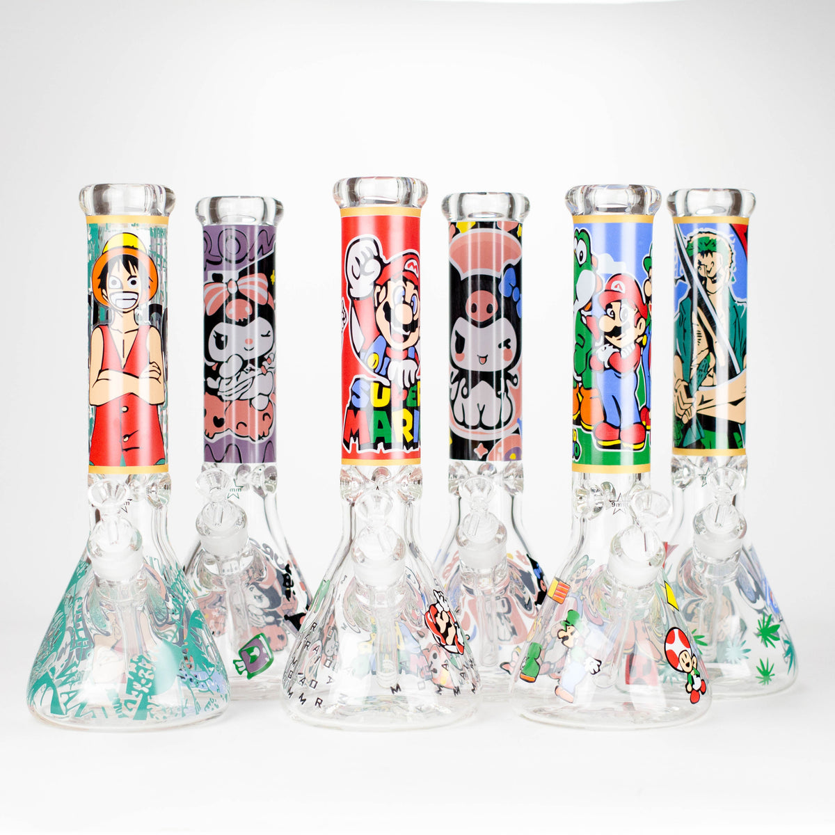 14" OP Design 9mm glass Bong [PIP860]