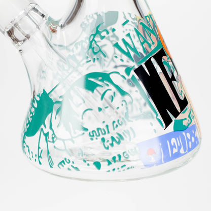 14" OP Design 9mm glass Bong [PIP860]