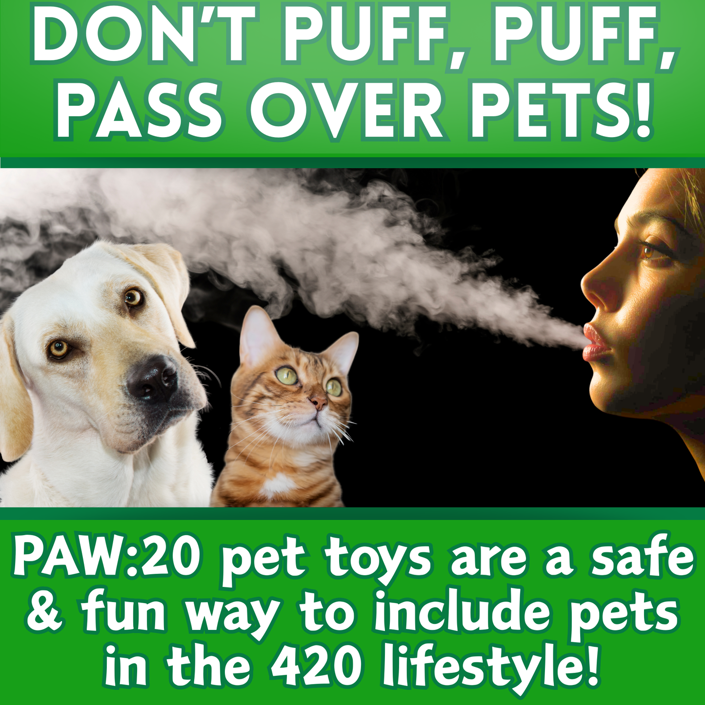 MJ the Marijuana Leaf - Squeaky Dog Toy - Shelf-Sitter Plushie - 13"