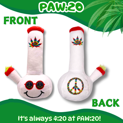 Lil' Billie Bong - Parody Plush Catnip Cat Toy - 5"