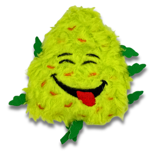 Bud Jr. the Weed Nug - Plush Catnip Cat Toy - 3"