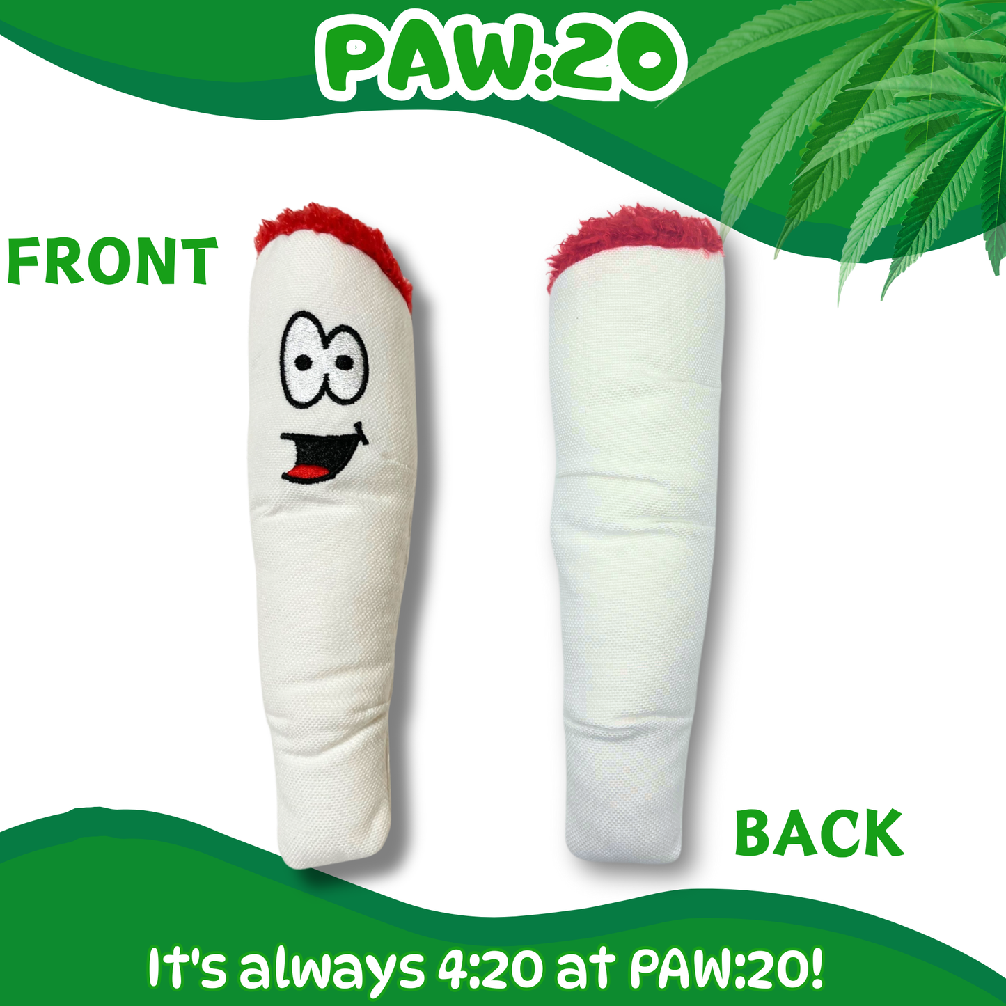 Jay the Joint - Parody Squeaky Dog Toy - 7"