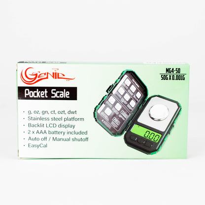 Genie | MG4-50 Pocket Scale – 50g × 0.001g