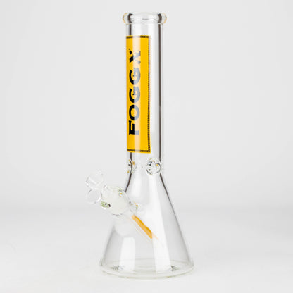 FOGGX | 14" Glass Water Pipe – 7mm Thick [FT590]