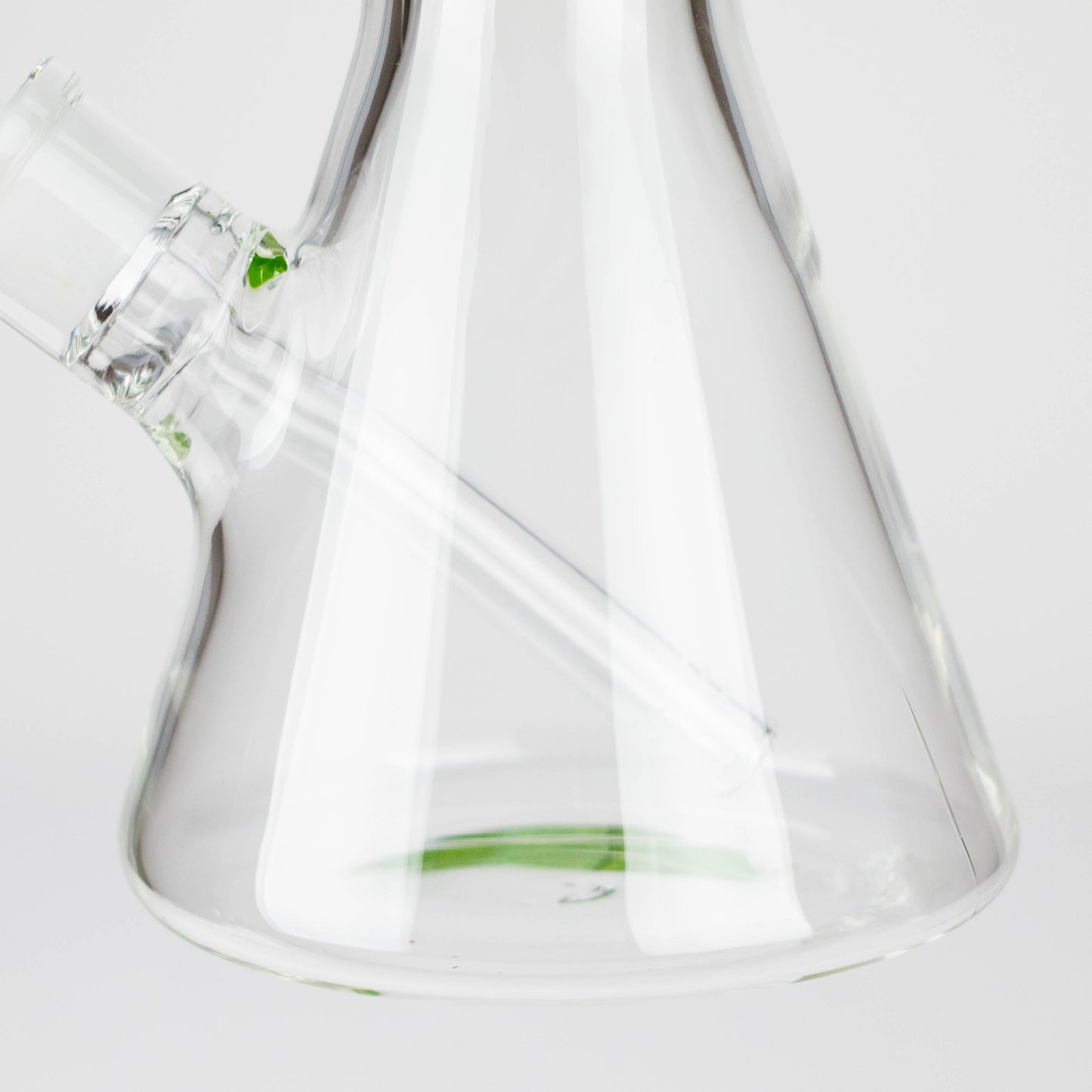 FOGGX | 14" Sandblasted Beaker Glass Water Pipe – 7mm Thick [FT321]