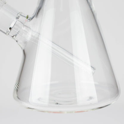 FOGGX | 14" Sandblasted Beaker Glass Water Pipe – 7mm Thick [FT292]