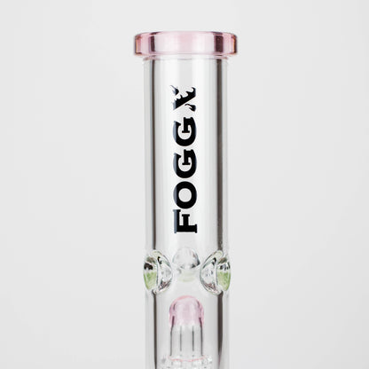 FOGGX | 14" Glass Water Pipe with Percolator [FT187]