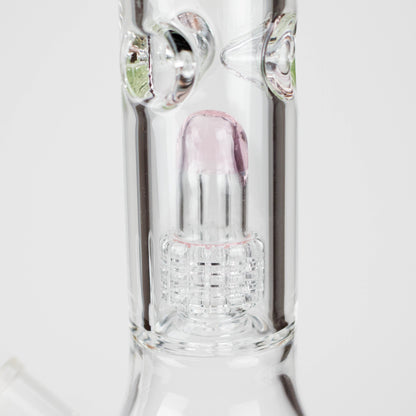 FOGGX | 14" Glass Water Pipe with Percolator [FT187]