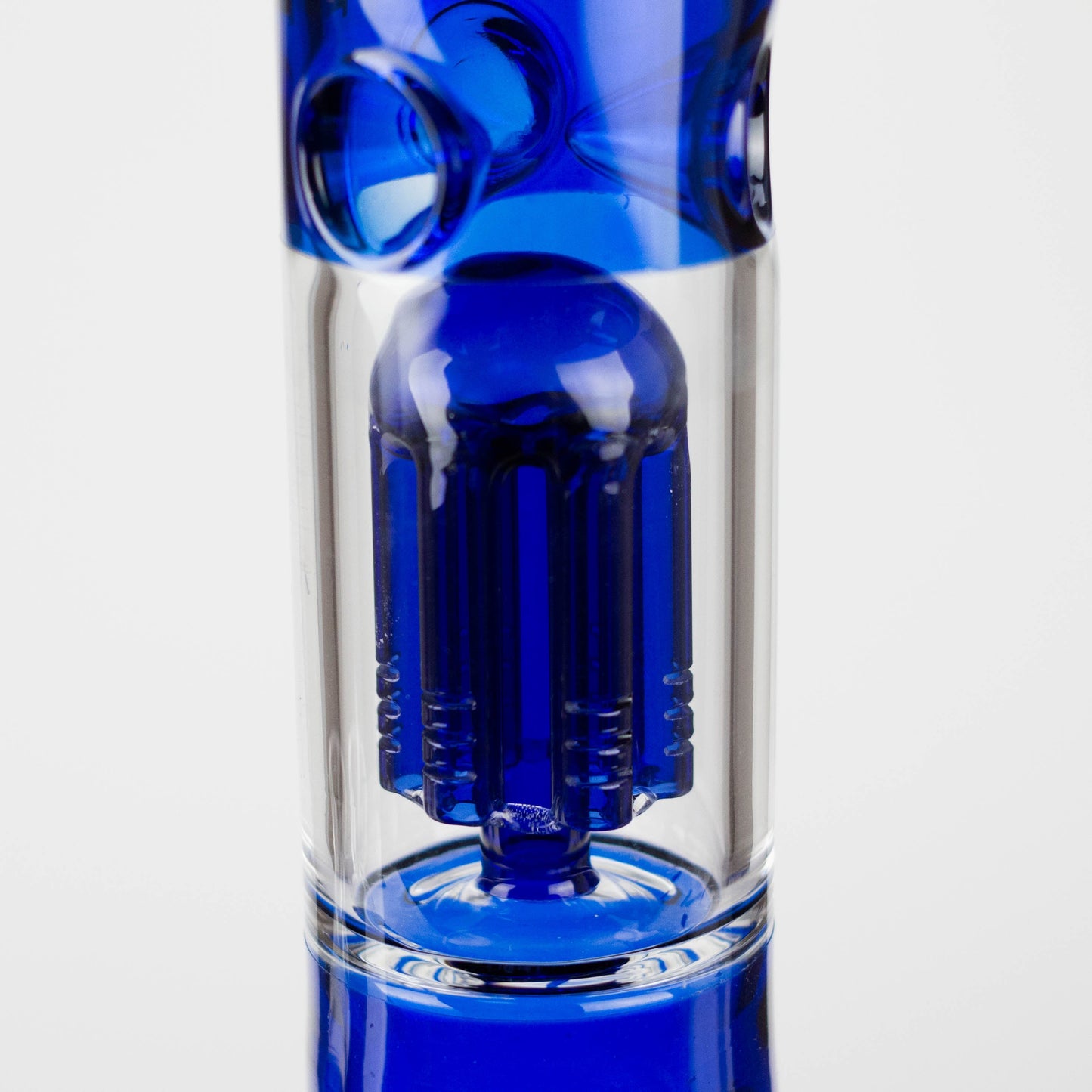 FOGGX | 14" Colored Glass Water Pipe with Percolator [FTLL09]