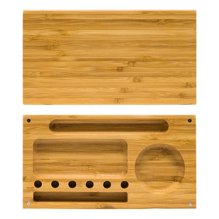 Maze | Back Tuck Bamboo 10X10 Rolling Tray