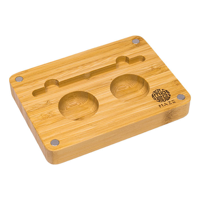 Maze | Quick Fold Bamboo 10X7 Rolling Tray