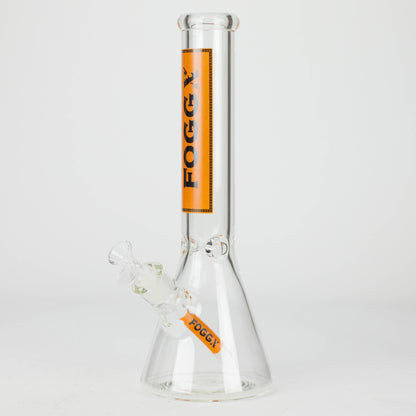 FOGGX | 14" Glass Water Pipe – 7mm Thick [FT590]