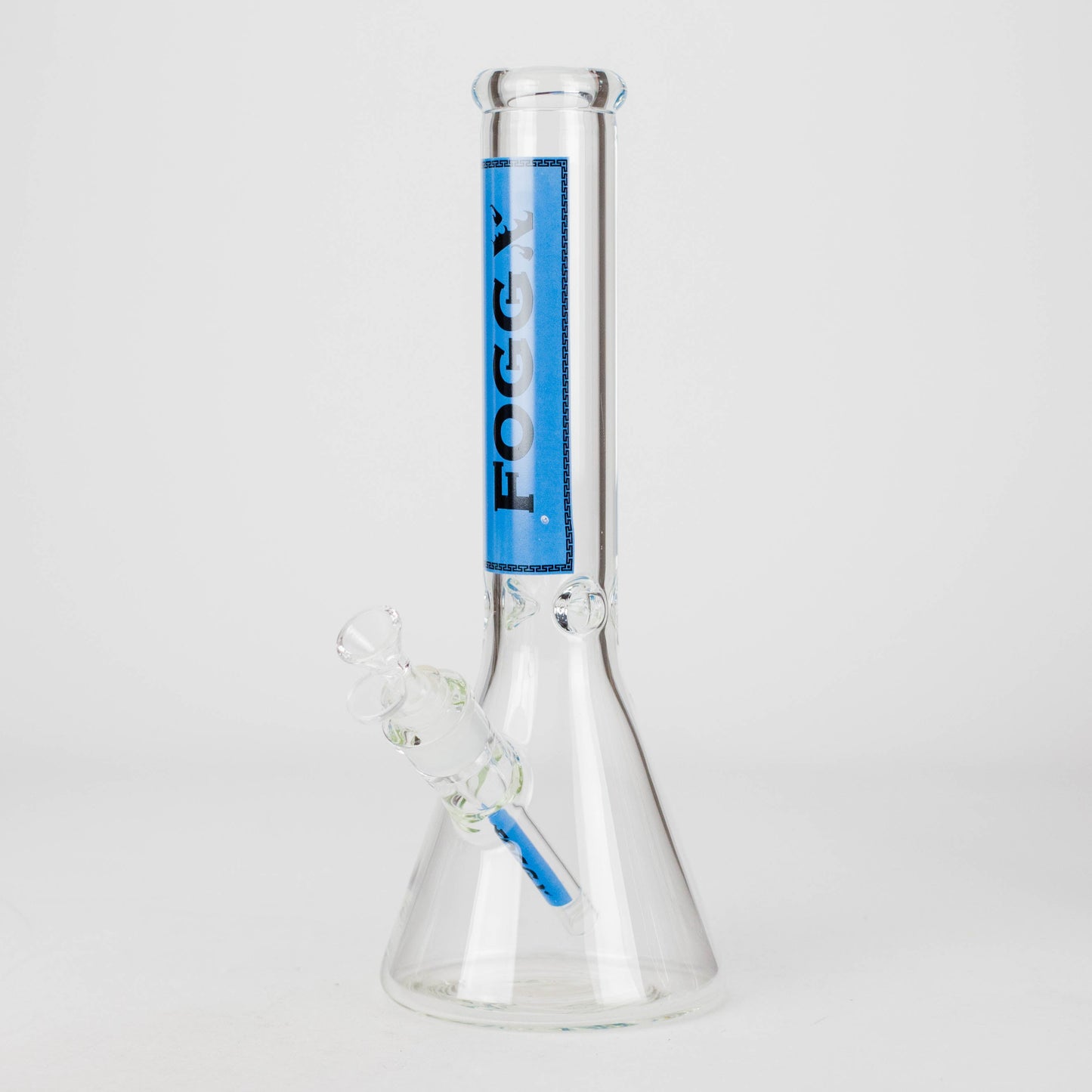 FOGGX | 14" Glass Water Pipe – 7mm Thick [FT590]