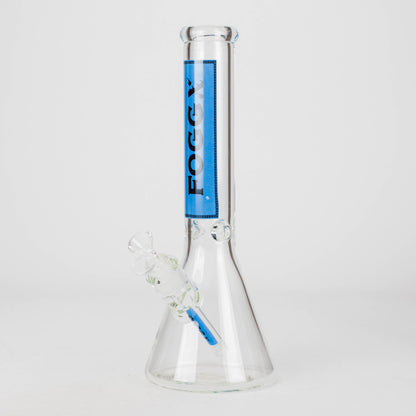 FOGGX | 14" Glass Water Pipe – 7mm Thick [FT590]