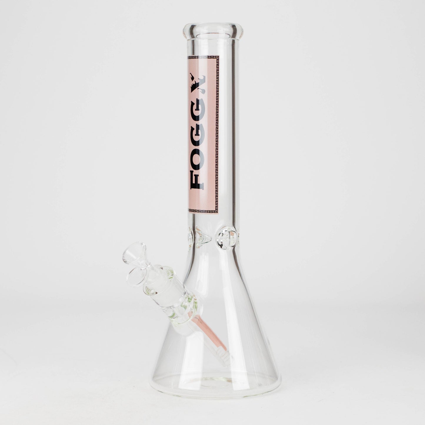 FOGGX | 14" Glass Water Pipe – 7mm Thick [FT590]