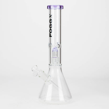FOGGX | 14" Glass Water Pipe with Percolator [FT187]