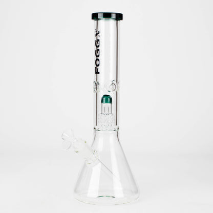 FOGGX | 14" Glass Water Pipe with Percolator [FT187]