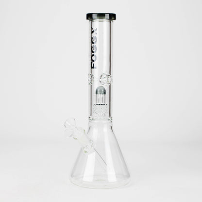 FOGGX | 14" Glass Water Pipe with Percolator [FT187]