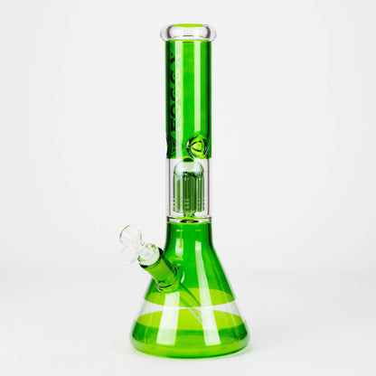 FOGGX | 14" Colored Glass Water Pipe with Percolator [FTLL09]