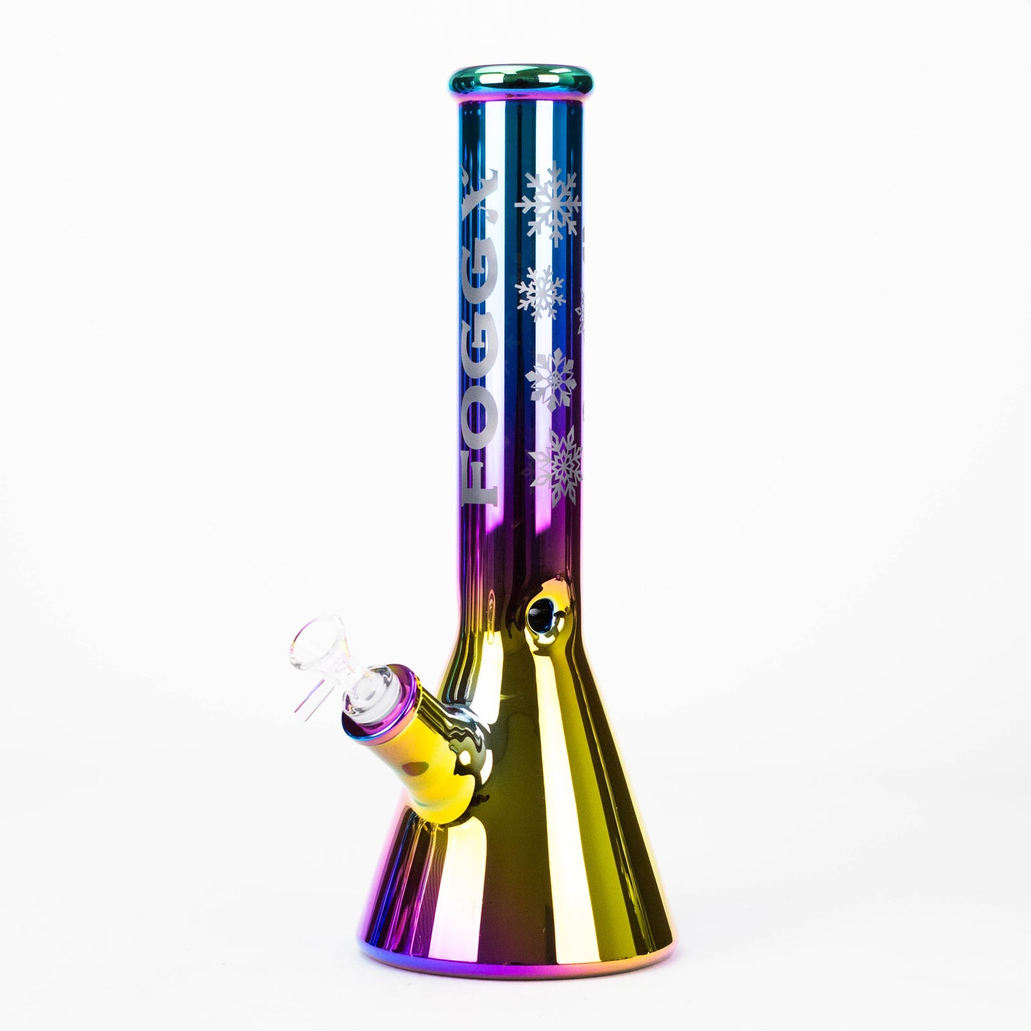 FOGGX | 14" Glass Water Pipe [FTLL01] – 7mm