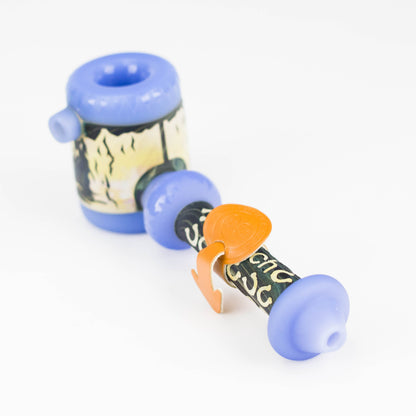 Cheech | 6" Sandblast Hand Pipe – CH-PIPE-249 (Assorted Colors)