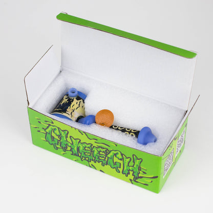 Cheech | 6" Sandblast Hand Pipe – CH-PIPE-249 (Assorted Colors)